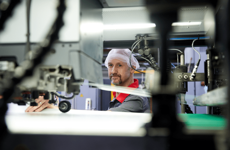 Technisch operator bij MCC Verstraete